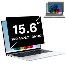 FYJRCY 15.6 Inch 16:9 Laptop Privacy Screen Filter, Computer Monitor Privacy Shield and Anti Glare Blue Light Filter, Removable 15.6" Screen Protecto