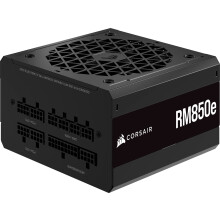 Corsair RM850e (2023) Fully Modular Low-Noise ATX Power Supply - ATX 3.1 & PCIe 5.1 Compliant - 105C-Rated Capacitors - 80 PLUS Gold Efficiency - Mo