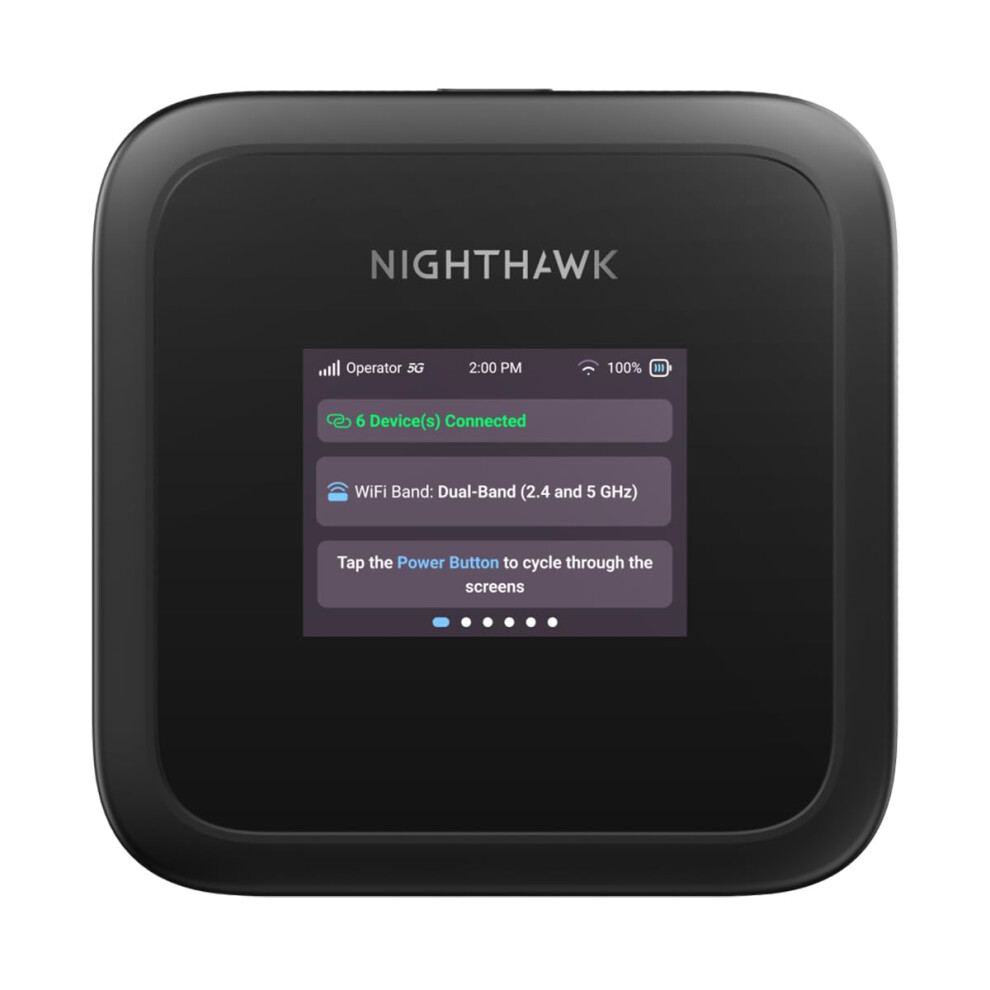 Netgear Nighthawk M3 – 5G Mobile Router With Wifi 6, Up To 2.5Gbps - Sim Slot Unlocked - Portable Wifi Hotspot For Personal/Business - 5G & 4G Mifi