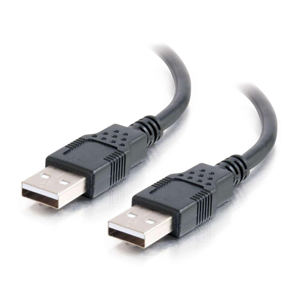 C2g/Cables To Go 28106 2M Usb Cable - Usb 2.0 A Male To A Male (6.6Ft) Black 5009306373653