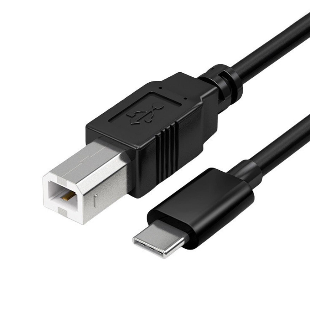 Usb B To Usb C Printer Cable 1.5M - High Speed Usb Type-C To Usb-B 2.0 Data Transfer Cables For Hp Canon Epson Scanner - Printer Cable To Usb Compati 9405466603672