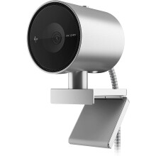 HP 950 4K Webcam with AI Face-Framing with 103 Degree Field-of-View for Streaming, Auto-Light Adjustment, Webcam Control Center (not Mac/iOS compatib