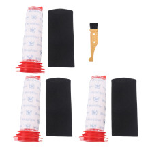 3Pack Ersatz Haupt StäBchen Filter + Schaumstoff Einsatz Set für Athlet Akku Vakuum Staubsauger