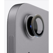 GIOPUEY [Full Protection Camera Lens Protector Compatible with iPad Air 11 Inch M3 2025,[Double protection] Metal + Tempered Glass, Camera Protector
