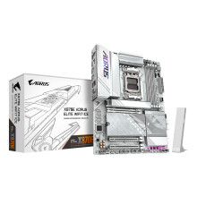 GIGABYTE X870E AORUS ELITE WIFI7 ICE Motherboard - Supports AMD Ryzen 9000 CPUs, 16+2+2 Phases Digital VRM, up to 8200Hz DDR5 (OC), 3xPCIe 5.0 + 1xPC