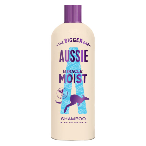 Aussie Aussie Miracle Moist Shampoo 600ml. Moisture-Quenching Formula to