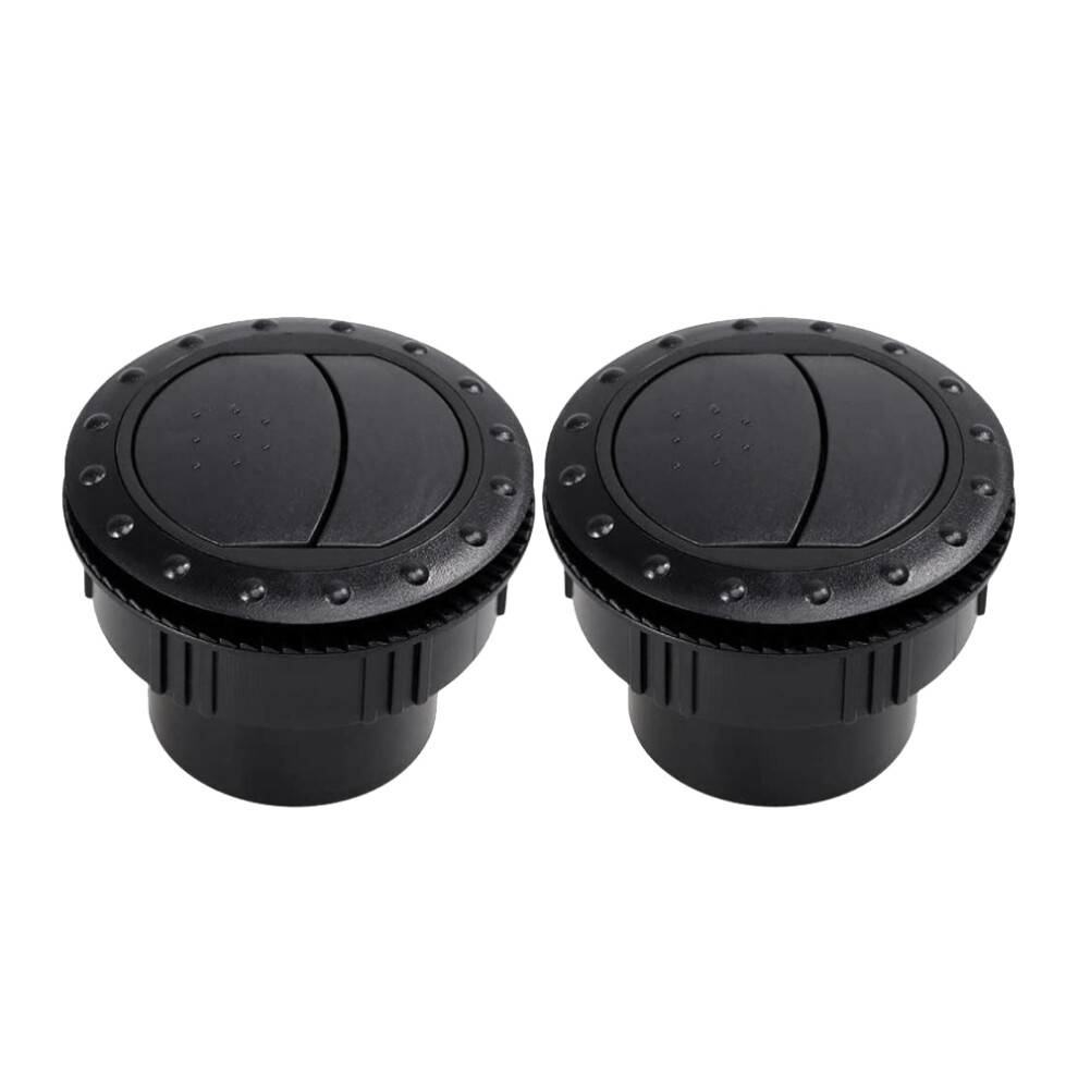 2Pcs Rv Air Conditioning Deflector Outlet Louvered Air Vent Exhaust Grille For Car Rv Boats Yacht 6031009865004