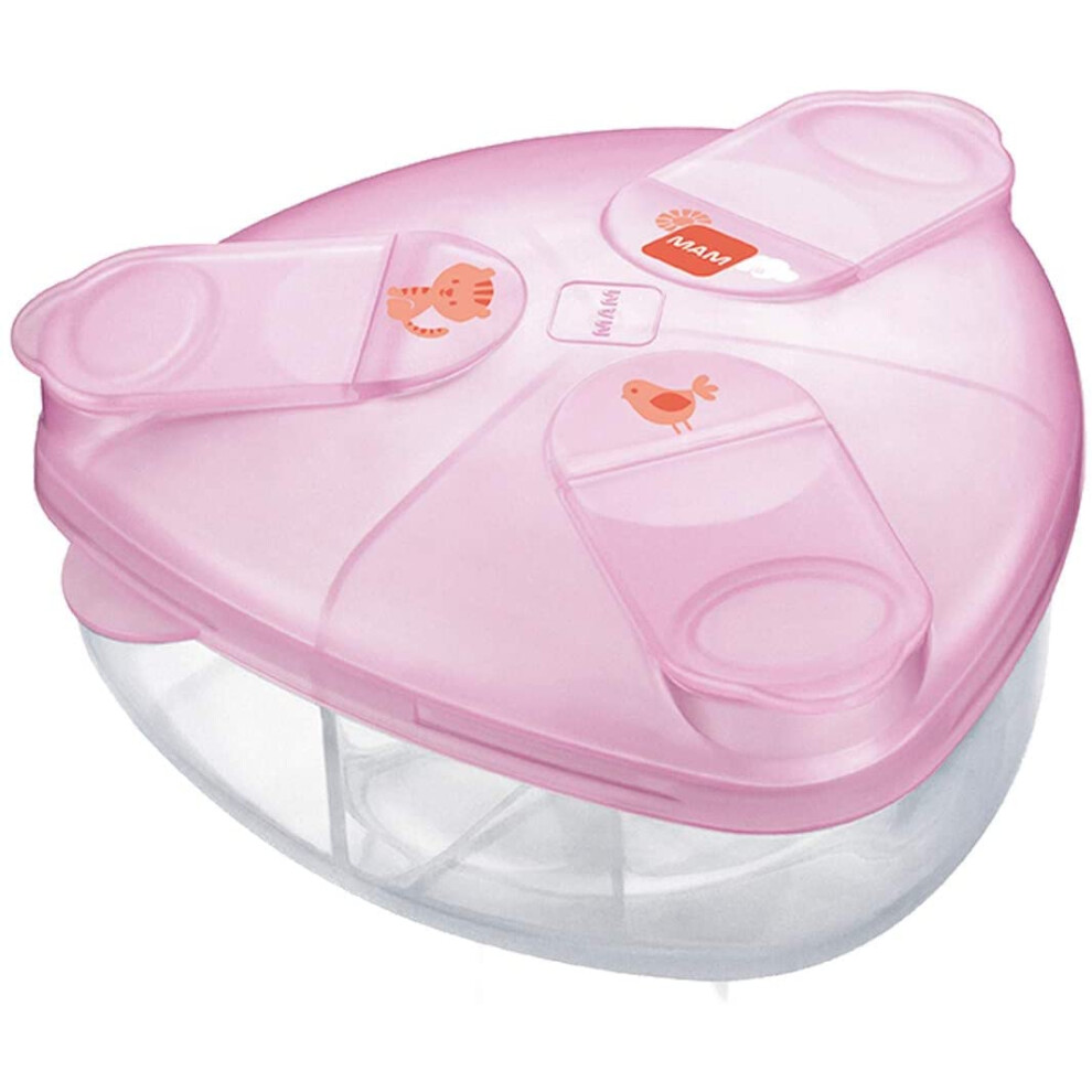 Photos - Baby Bottle / Sippy Cup MAM Formula Dispenser | Stores 40g Per Serving and Holds 3 Servings | Spill-Free 