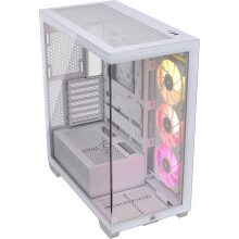 CORSAIR iCUE LINK 3500X RGB Mid-Tower ATX PC Case – Panoramic Tempered Glass – Reverse Connection Motherboard Compatible – 3x CORSAIR iCUE LINK