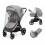 Zamboo Universal Mosquito Net for Pushchair, Pram, Buggy, Carrycot 1