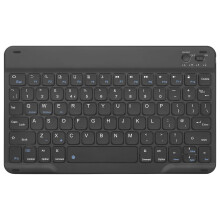 Rii Bluetooth Keyboard,Ultra-Slim Wireless Keyboard UK Layout,Quiet Portable Design with Built-in Rechargeable Battery for iPad,Tablet,Mac OS,Windows
