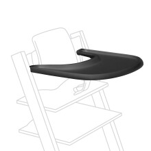 Stokke Tray Compatible with Tripp Trapp - Wipeable High Chair Accessory for Meals, Snacks & Play - Easy Attachment, BPA-Free & Dishwasher-Friendly, B