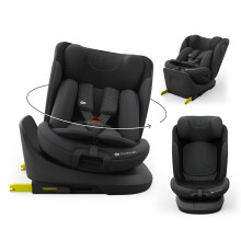 Kinderkraft I-Grow 2 PRO Baby Car Seat, I-Size 40-150 cm, Black
