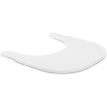 hauck Alpha Click Tray, White - Plastic Tray for Alpha+ Wooden Highchair 6 Month