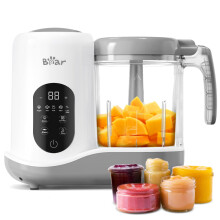 Bear Baby Food Maker, One Step Baby Food Processor Blender Puree Maker Grinder Mills with Auto Cooking & Grinding, BPA-Free, Self Cleans, Touch Scree