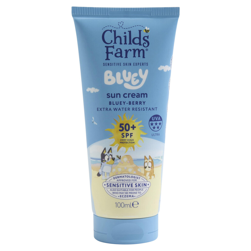Bluey Spf50+ Sun Bluey-Berry 100Ml Cream Childs Farm
