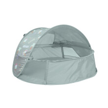 BÉABA, Beach Tent – 2-in-1 Baby UV Protection Tent, 0–24 Months, Maximum Sun Protection UPF 50+, UV Filtered, 360 Ventilation, Mosquito Nets, S