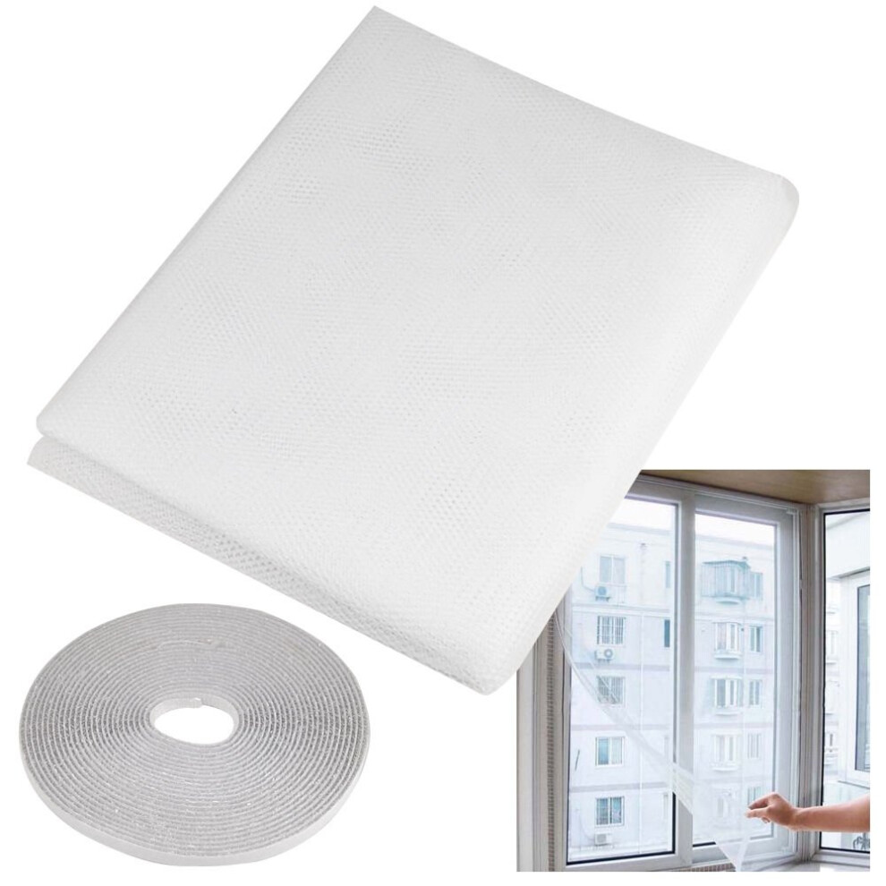 Generic Large Window Screen Mesh Net Insect Fly Bug Mosquito Moth Door Netting By Generic White