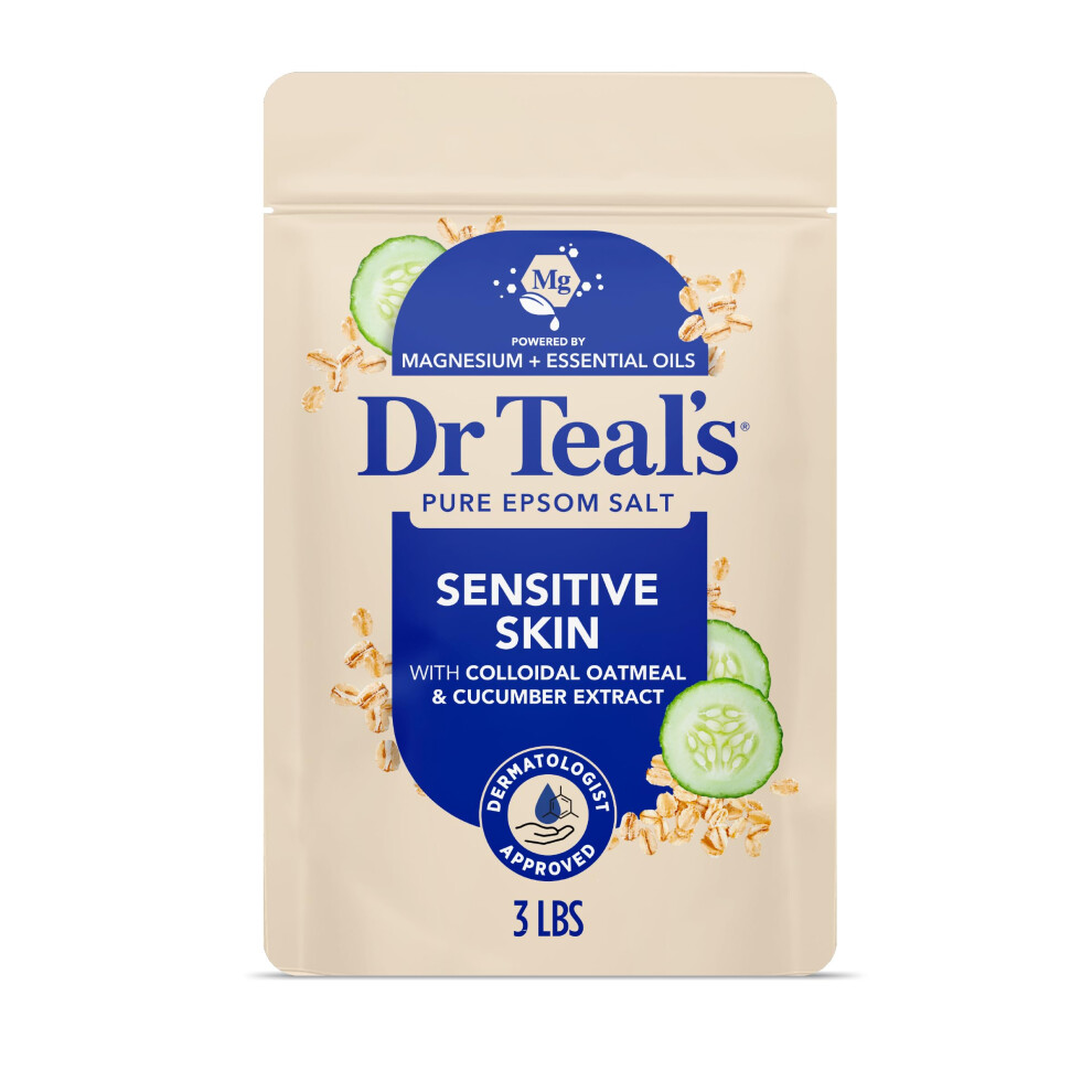 Dr Teal's Sensitive Skin Epsom Salt 1.36Kg