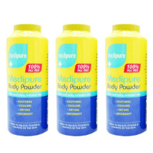 3 x MEDIPURE Medicated Body Powder 100% Talc Free 200g (600g)