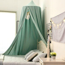 MetalNuts Large Bed Canopy for Kids – Round Dome Mosquito Net, Girls Princess Play Tent, Nursery Room Decoration for Baby, Cozy & Soft Bed Canopy fo