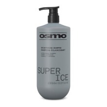 OSMO Super Ice Shampoo | Black Pigment for Brightening Blonde Hair | For Bleached & Natural Blonde Hair | Vegan. 1000ml