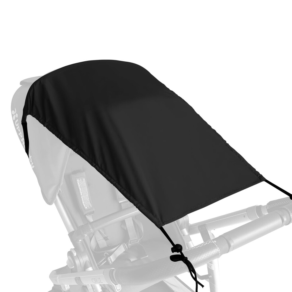 Bighan Pram Sun Shade Sunshade Cover Windproof And Waterproof Buggy Sun Shade For Baby Stroller Black