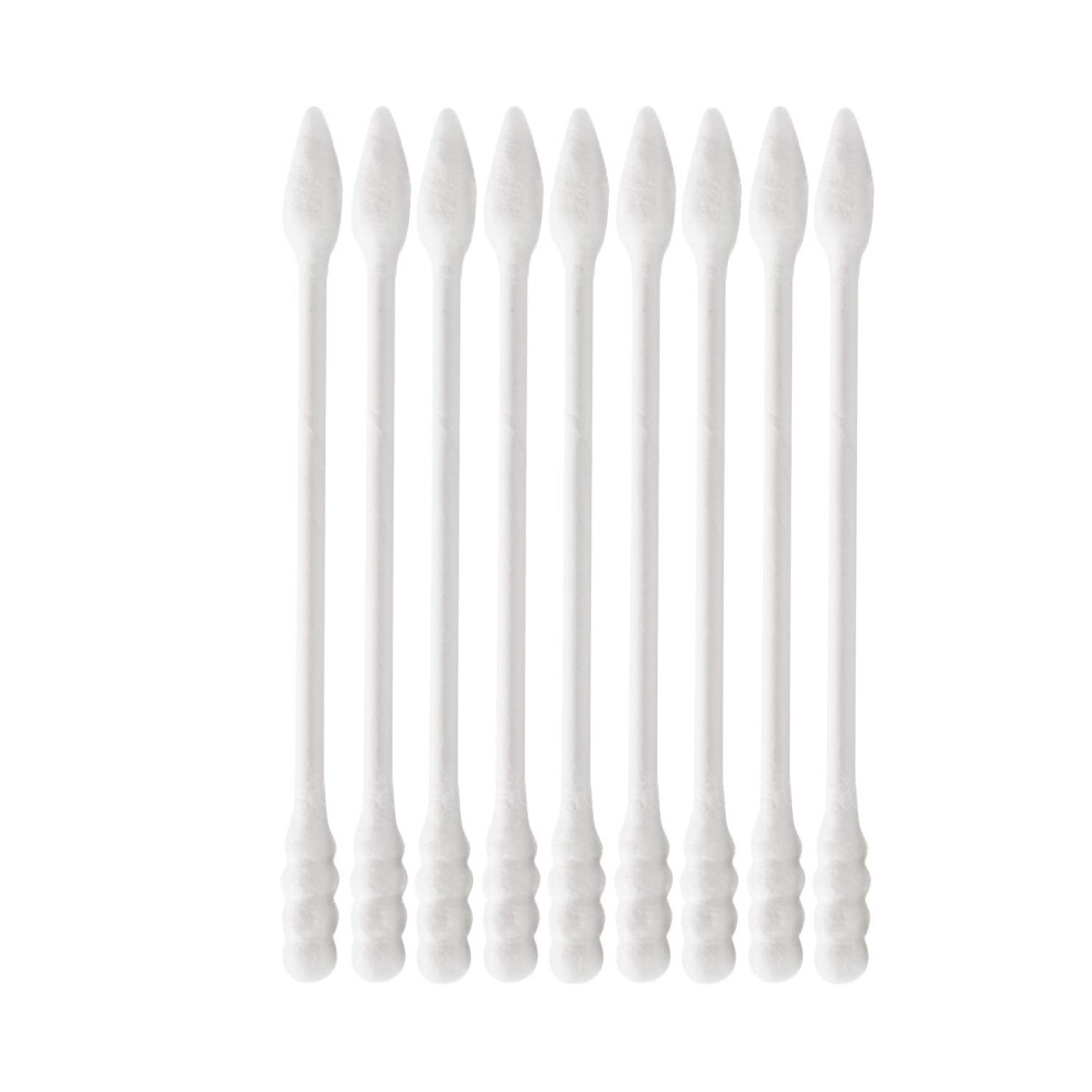 800Pcs Cotton Swabs, Double Tipped Precision Tips Cotton Buds Multipurpose Safe Highly Absorbent Hygienic Cleaning Sterile Sticks (4 Packs, 200 Pcs O Jeanssar
