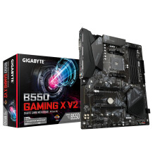 Gigabyte B550 Gaming X V2 Motherboard - Supports AMD Ryzen 5000 Series AM4 CPUs, 10+3 Phases Digital Twin Power Design, up to 4733MHz DDR4 (OC), 2xPC