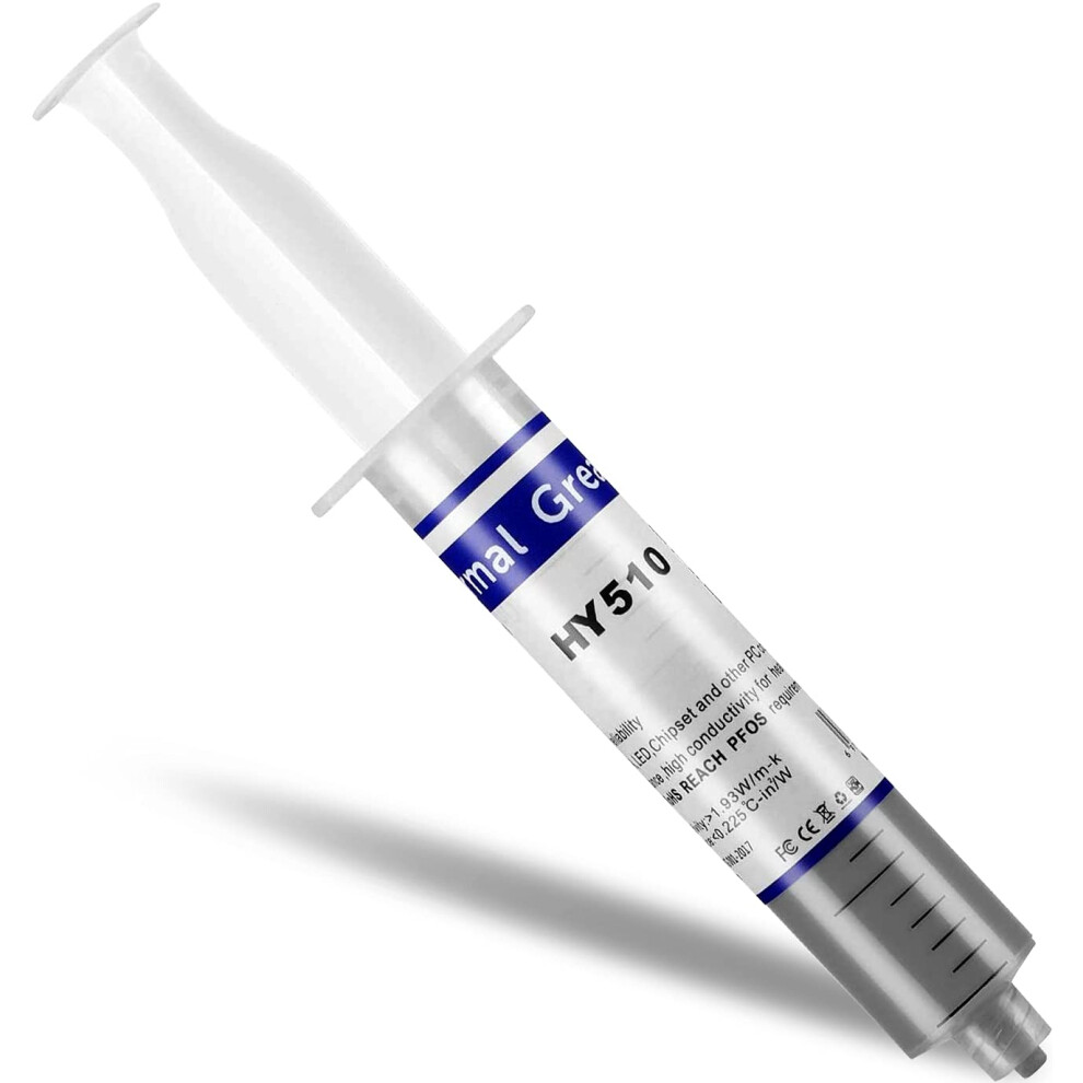 Moneyqiu Hy-510-25G Thermal Conductivity: >1.93W/M-K Thermal Heatsink Paste Grease Compound Carbon Based High Performance Non-Conductive For Pc Cpu G 5003948795187