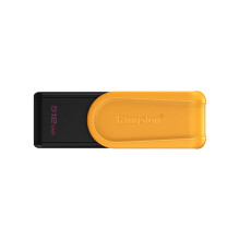 Kingston DataTraveler Exodia S USB Flash Drive - 512GB - USB 3.2 Gen 1 - USB Type A - Black/Yellow - DTXS/512GB