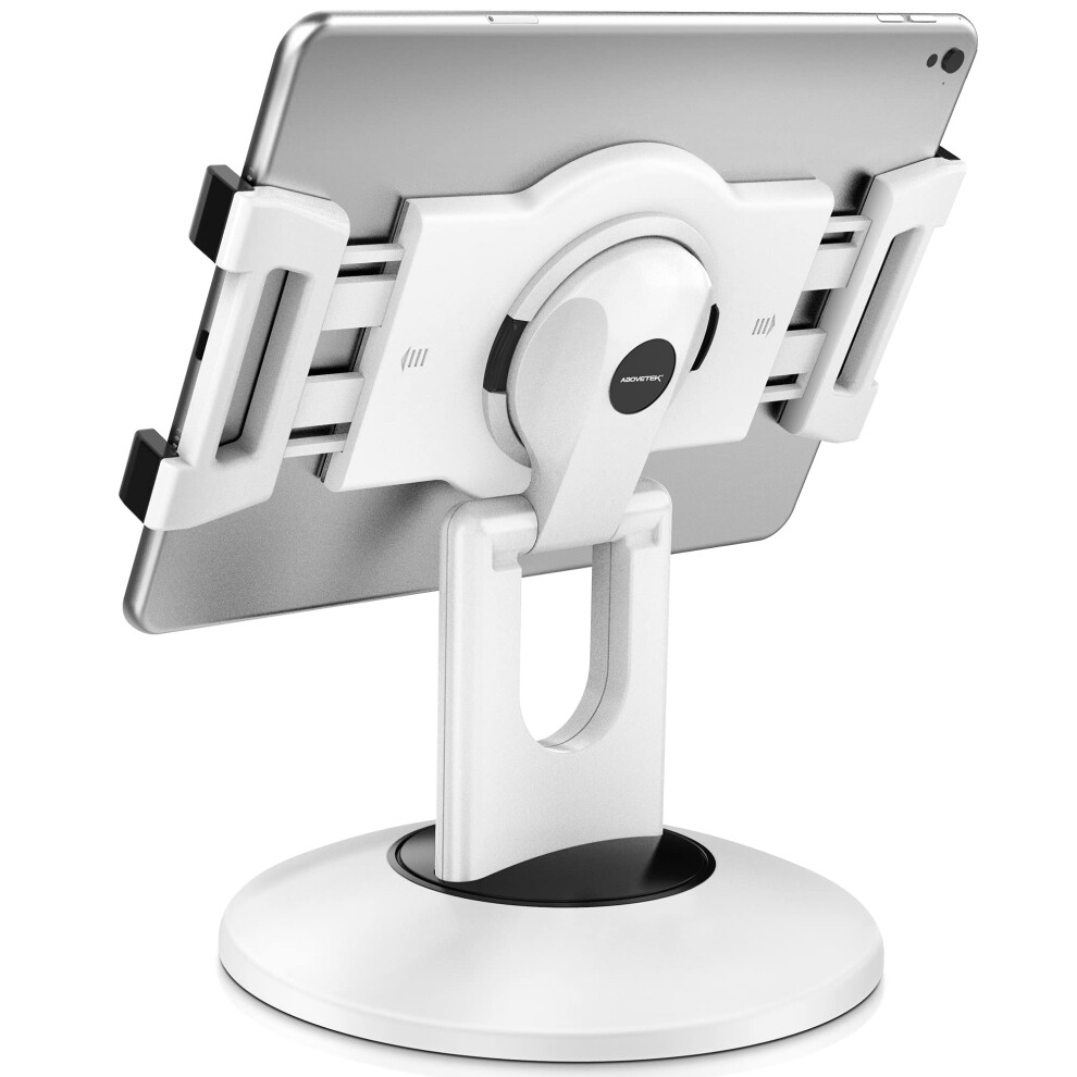 Abovetek Retail Pos Tablet Stand, 360 Swivel Business Ipad Stand, 6-13" Ipad Pro/Air/Mini Commercial Tablet Mount Holder, Rotating Design For Store 4764210174000