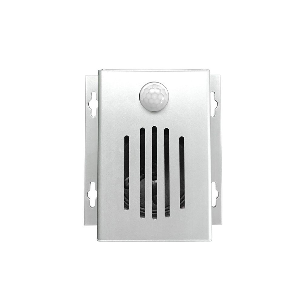 Pir Motion Activated Audio Player With Metal Case Motion Sensor Triggered Sound Player Voice Reminder Eu Plug 4711239769472