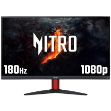 acer Nitro KG272S3 27 inch Full HD (1920 x 1080) Gaming Monitor - 180Hz, 0.5ms, VA Panel, FreeSync Premium, 72% NTSC, HDR10, Speakers, DisplayPort, H