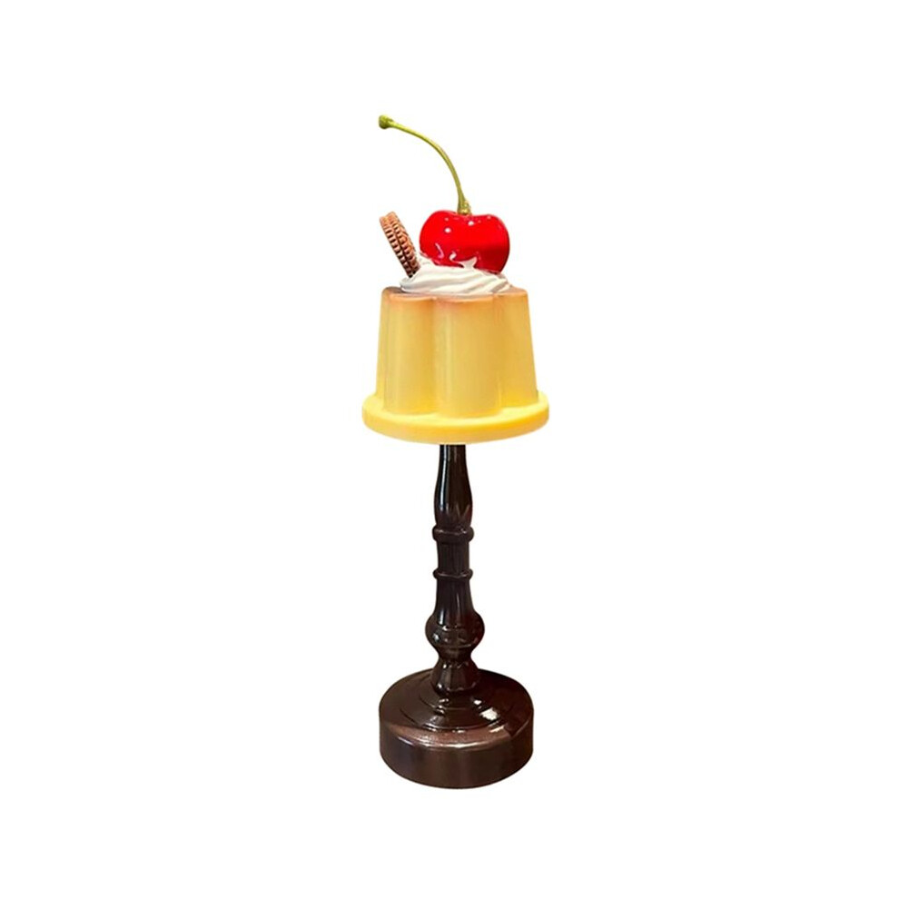 Semoic Pudding Night Light Led Table Lamp Desk Bedside Bedroom Bar Room Decoration Atmosphere Sleep Lamp Children's Gift