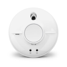FireAngel SW1-R Mains Smoke Alarm for Home, Interlinked, Hard Wired Smoke Alarms for Home with Backup Battery, Test Button and LED Indicators, 1-Pack