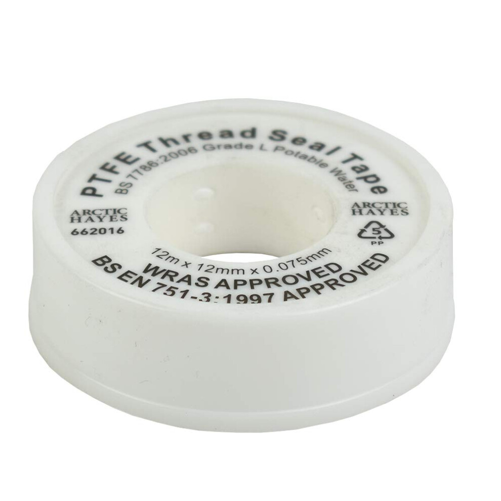 Arctic Hayes 662016 Standard Ptfe Tape, 12 Meter Length 3483089218745