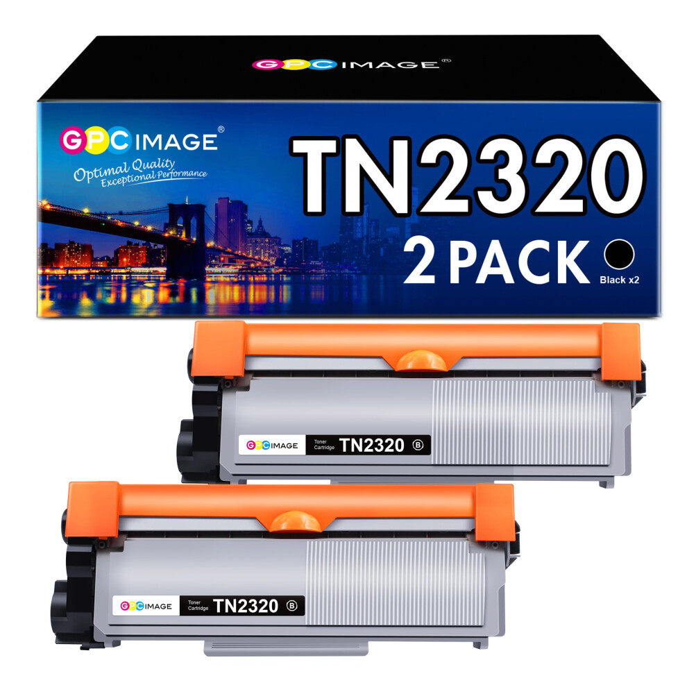 Gpc Image Tn2320 Toner Cartridge Compatible For Brother Tn2320 Toner Cartridge For Brother Mfc-L2700dw Hl-L2360dn Hl-L2365dw Hl-L2300d Dcp-L250 Black 8345696079094