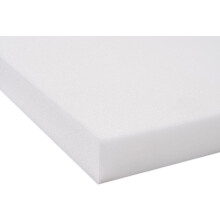 4everPrime WHITE Upholstery Foam Sheet | FIRM Premium Quality High-Density | Cut to any Size | for Sofa Cushions Seat Pads Stool Chair (14x14 inch, 2