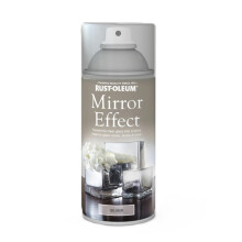 Rust-Oleum 150ml Mirror Effect Spray Paint Aerosol - Silver