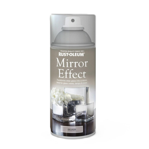 Rust-Oleum Rust-Oleum 150ml Mirror Effect Spray Paint Aerosol - Silver