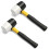 Rubber Mallet Rubber Hammer 12oz, 2Pcs 1