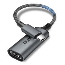 Acer USB C to HDMI Adapter 4K@60Hz, Sturdy Type-C HDMI HDR Converter, Thunderbolt 5/4/3 Compatible With Monitor, MacBook Pro Air, iMac, iPhone 17 ser