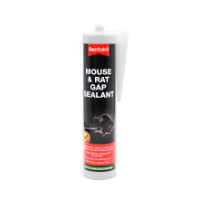 RENTOKIL MOUSE & RAT GAP SEALANT - Waterproof Sealant WIth An Anti-Chew Sticky Core - Blocks Entry Points To Prevent Rodent Access - Easy to Apply -