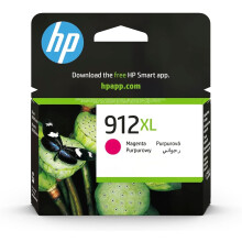 HP 3YL82AE 912XL High Yield Original Ink Cartridge, Magenta, Single Pack