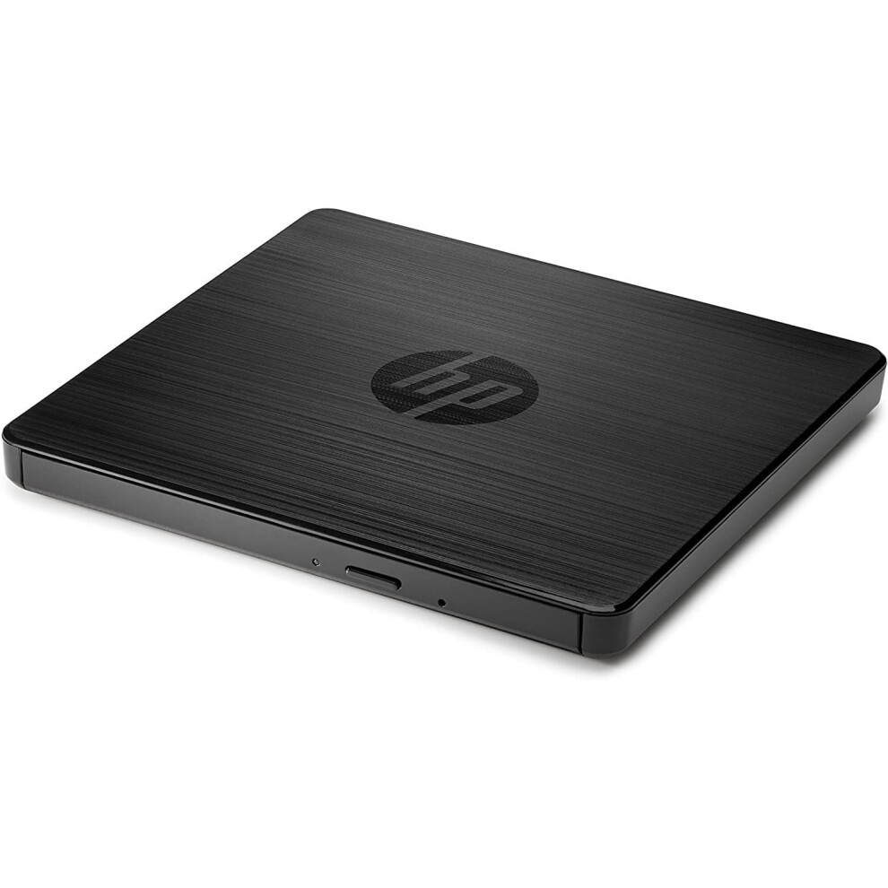 Hp Usb External Dvdrw Drive | Compact | 8X Dvd And 24X Cd Double-Layer Recording Capability | Windows And Macos Compatible | Black