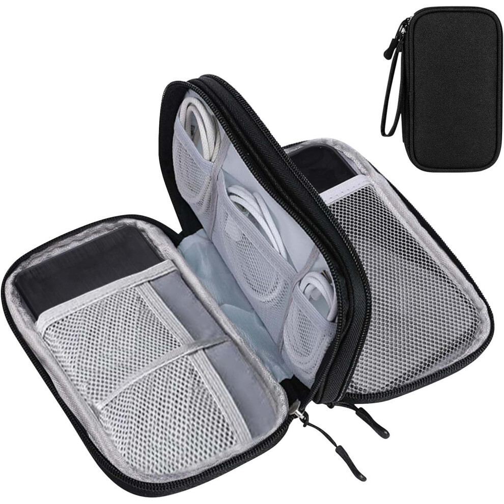 Travel Cable Organiser Bag, Portable Electronics Travel Organizer Tech Pouch, Universal Cord And Travel Gadgets Cable Pouch For Cables Power Bank Ear 3339798324270