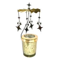 Drehbarer Kerzenhalter, Einfache und Moderne Requisiten für ein Candlelight-Dinner, Drehbarer Projektionskerzenhalter, Stern