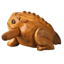 Glücksbringer Aus Thailändischem Holz, Traditionelles Thailändisches Kunsthandwerk, Dekoration für Den Schreibtisch zu Hause, Glücksfrosch,