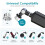 Adjustable Boom Arm for Gaming Microphone Arm Stand with Heavy 5